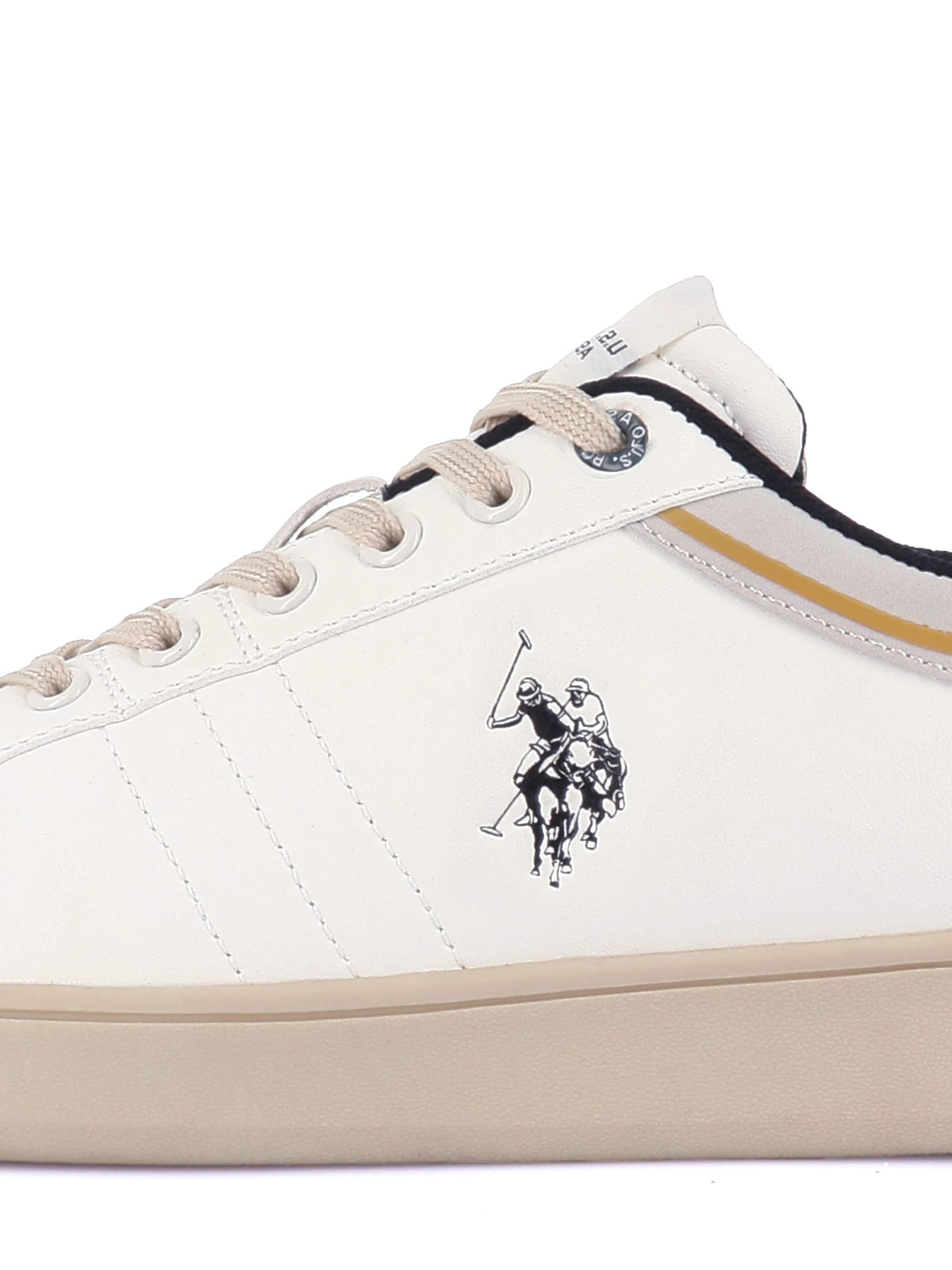 Baskets basses 'Alpha' US POLO ASSN. en blanc