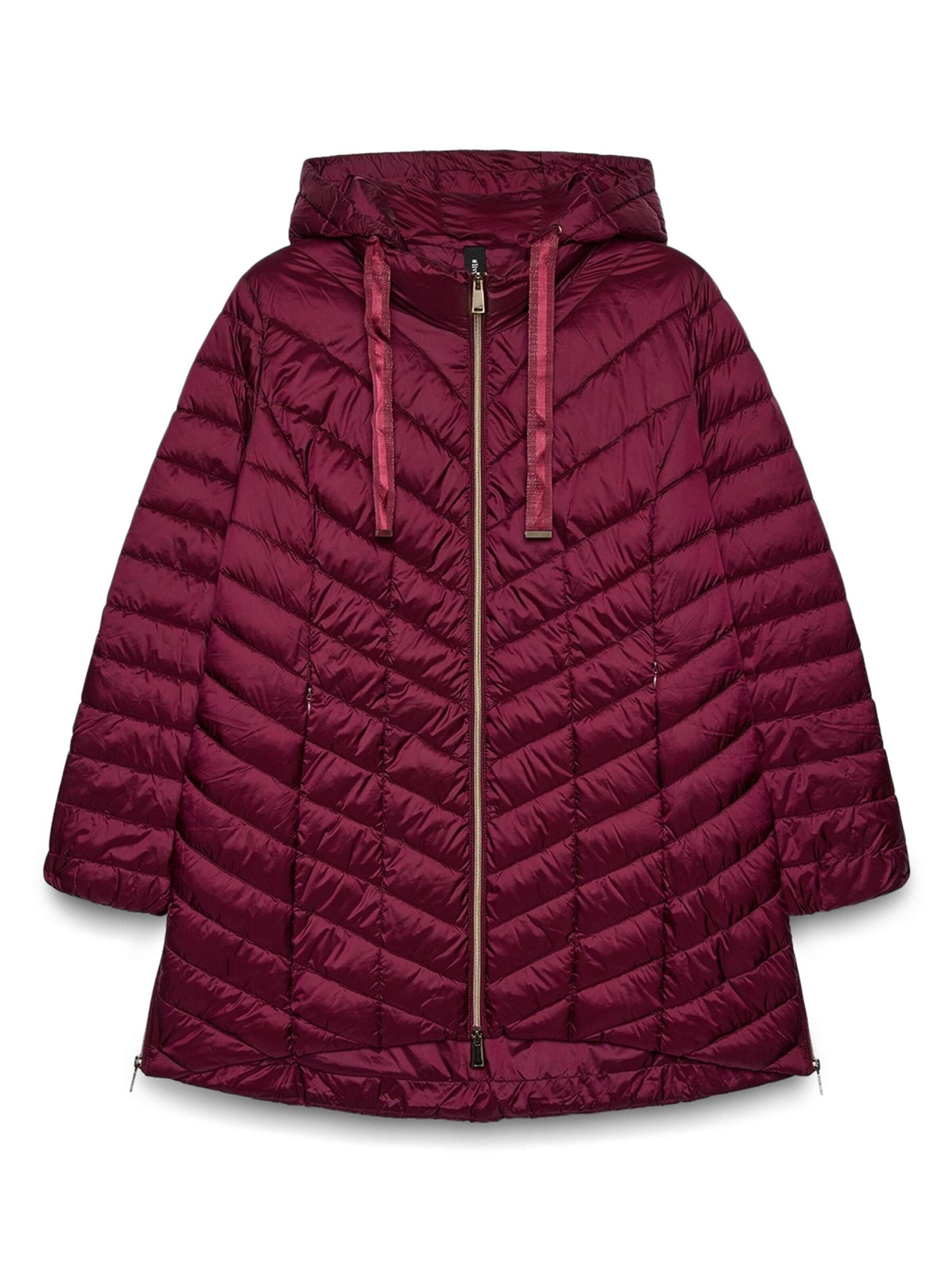 Fiorella Rubino Winter jacket in Red: front