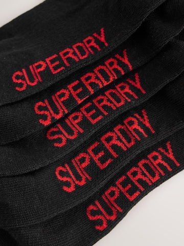 Superdry Nogavice | črna barva
