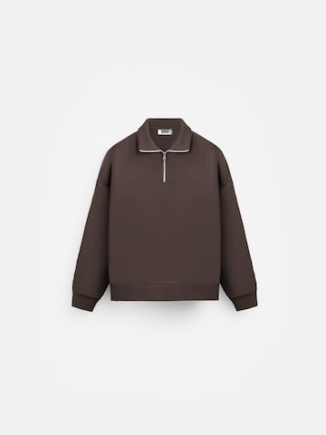 Kleidermafia Sweatshirt 'Chocolate' i brun: forside