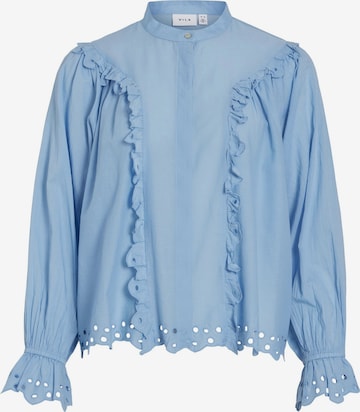 VILA Blouse in Blauw: voorkant