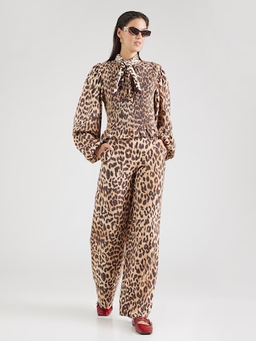 Harper & Yve Wide Leg Bukser i beige