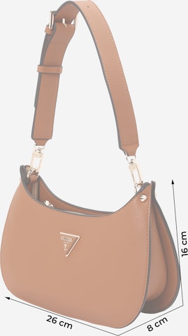 GUESS Shoulder Bag 'Meridian' in Brown