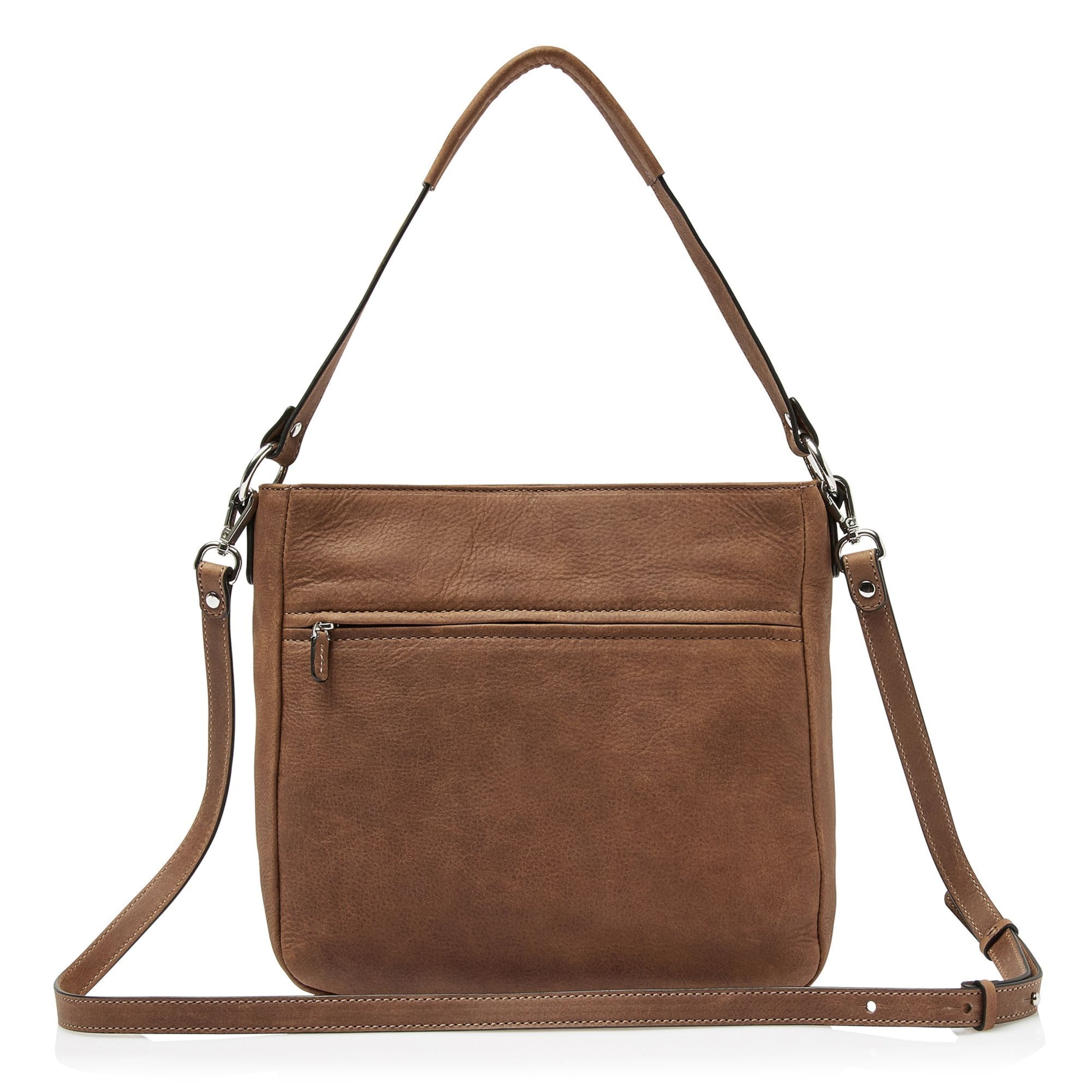 Borsa a spalla di Castelijn & Beerens in marrone