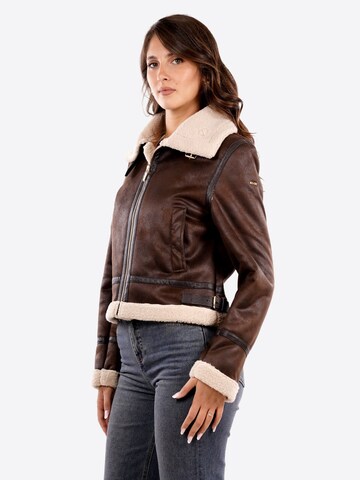 Giacca invernale 'Giubbino' di Yes Zee in marrone