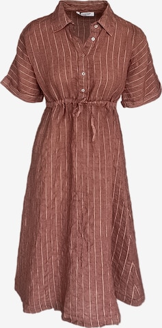 Abito di Haris Cotton in marrone: frontale