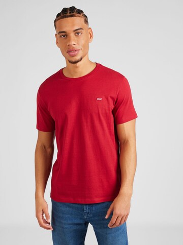 LEVI'S ® T-shirt 'SS Original HM Tee' i röd: framsida