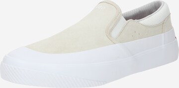 HUGO Спортни обувки Slip On 'Dyer Slon' в бяло: отпред