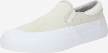 HUGO Red Спортни обувки Slip On 'Dyer Slon' в бяло: отпред