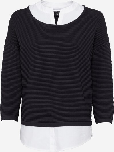 COMMA Pullover i navy / hvid, Produktvisning