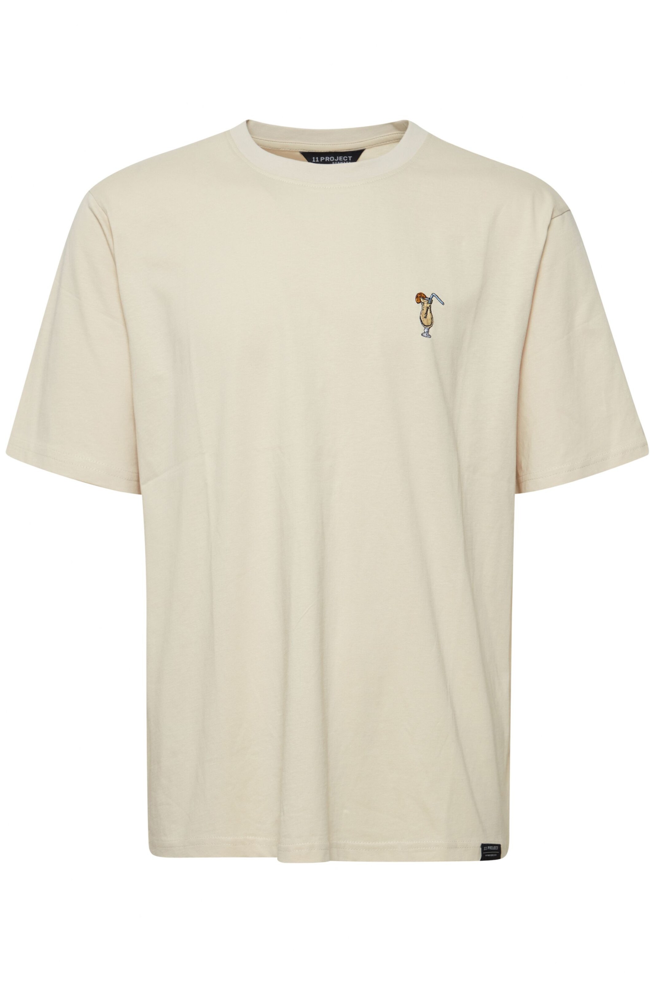 T-Shirt 'Just' 11 Project en beige : devant