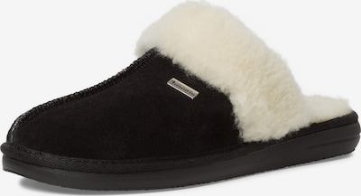 TAMARIS Slipper in Black / Wool white, Item view