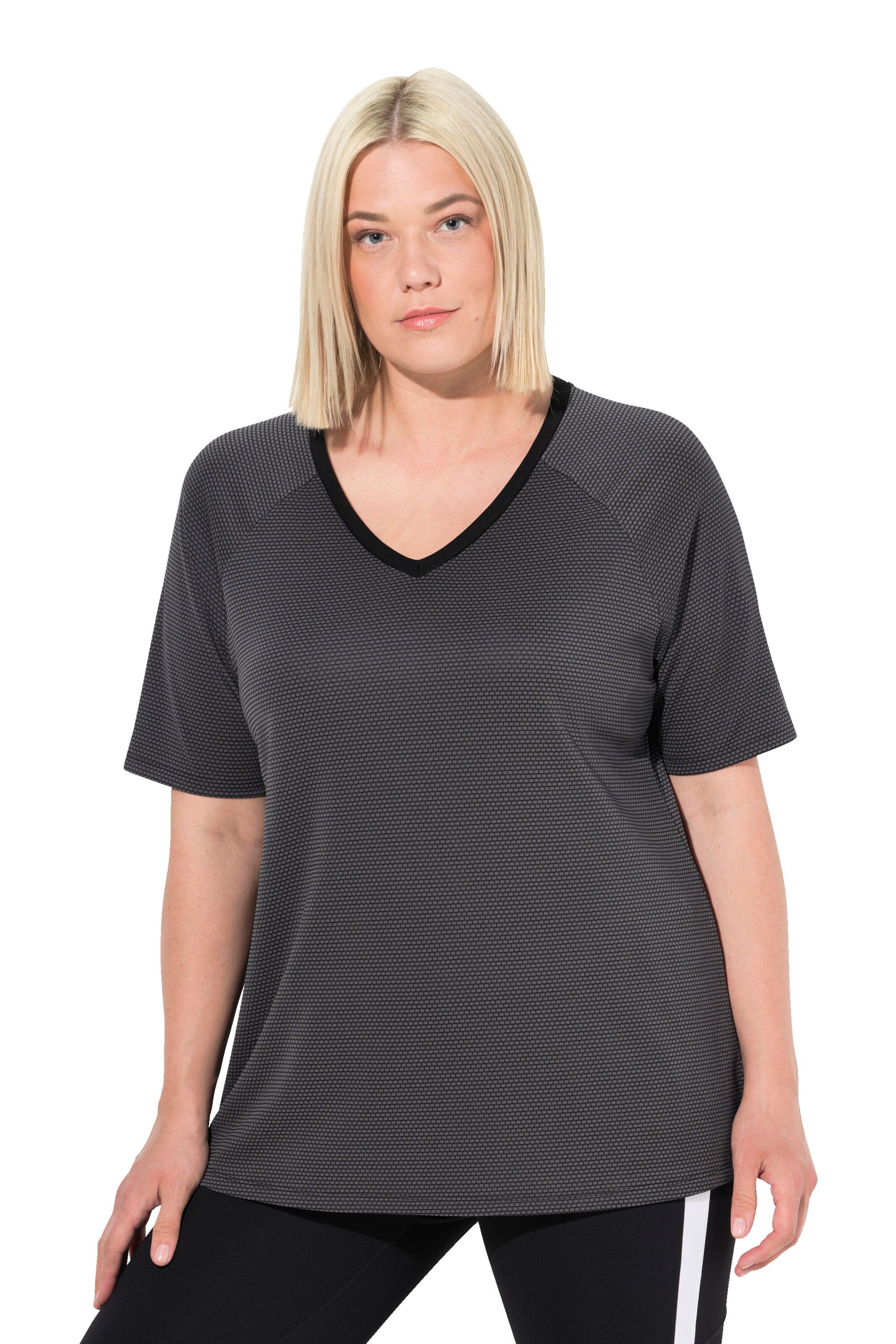 Ulla Popken Shirt in Grey: front