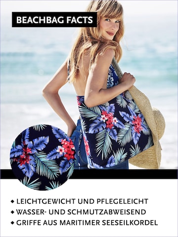DonDon Strandtasche‌ in Grau: Vorderseite