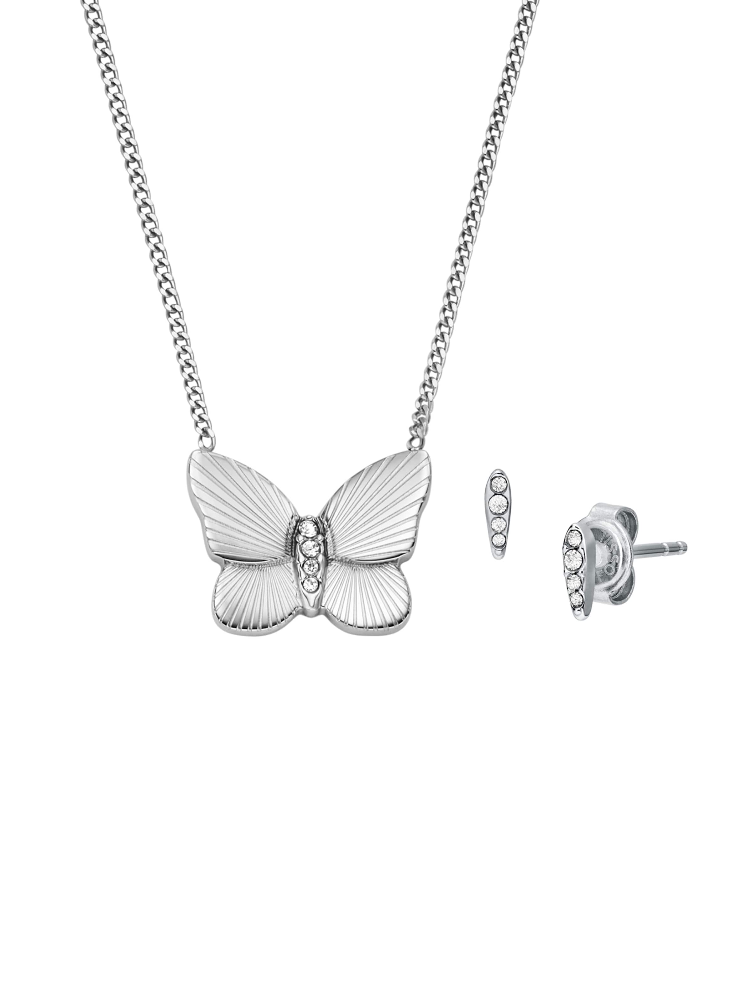 FOSSIL Sieraden set 'Sutton' in Zilver: voorkant