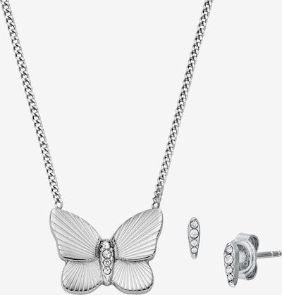 FOSSIL Sada šperků 'Sutton' - stříbrná / průhledná, Produkt