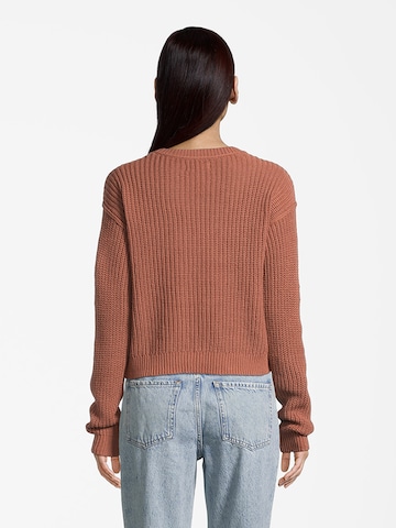 AÉROPOSTALE Knit cardigan in Brown