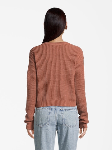 AÉROPOSTALE Knit Cardigan in Brown