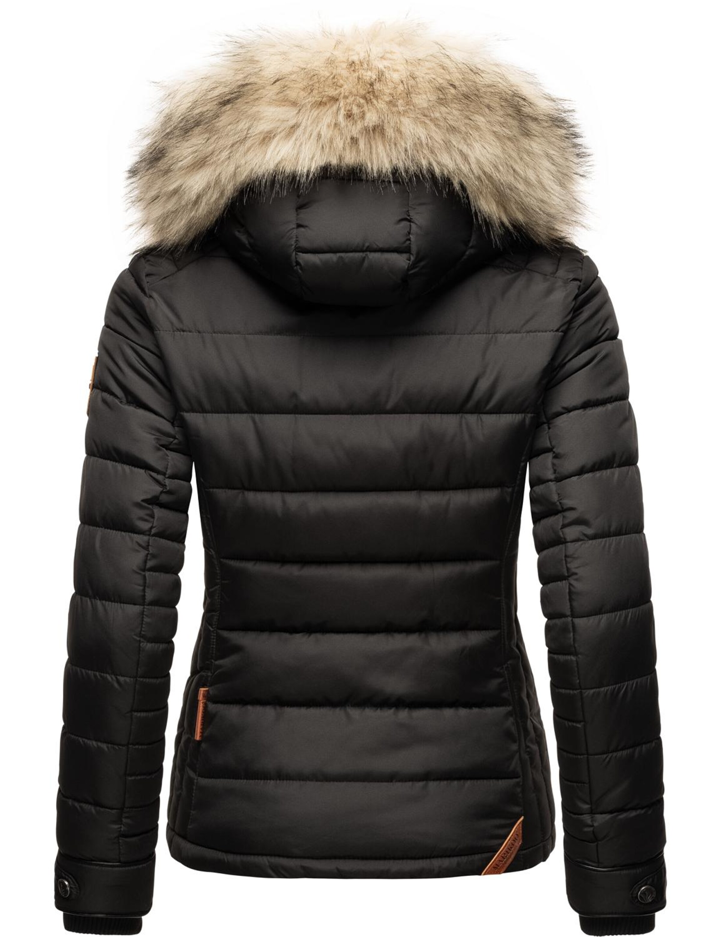 MARIKOO Winterjacke 'Lerikaa' in Schwarz