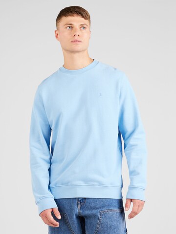 ARMEDANGELS Sweatshirt 'BAARO' in Blauw: voorkant