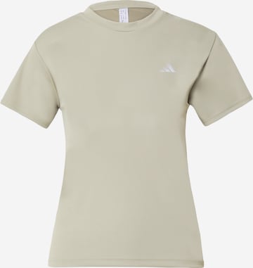 ADIDAS PERFORMANCE Functioneel shirt 'Run It' in Grijs: voorkant