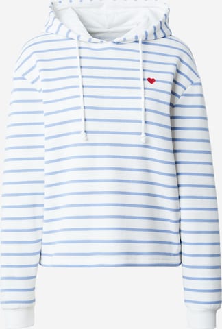 Bluză de molton 'PCCHILLI' de la PIECES pe alb: față