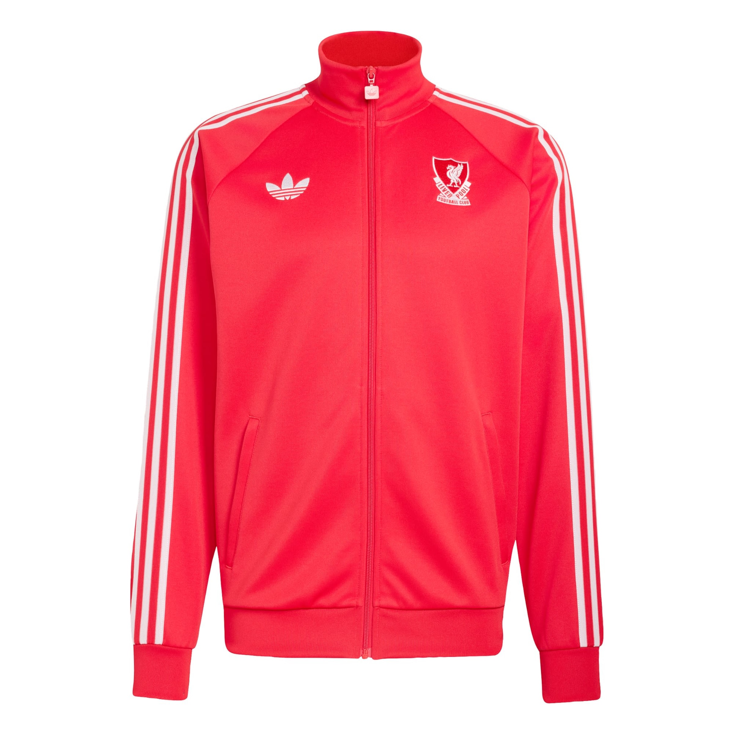 ADIDAS PERFORMANCE Athletic Zip-Up Hoodie 'FC Liverpool' in Red / White, Item view