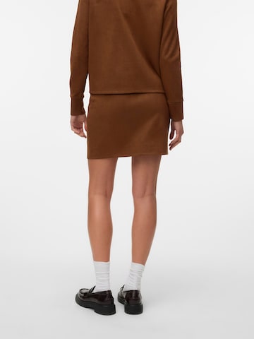 VERO MODA Skirt 'KRETA' in Brown
