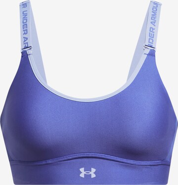 UNDER ARMOUR Bustier Sport bh 'Infinity 2.0' in Lila: voorkant