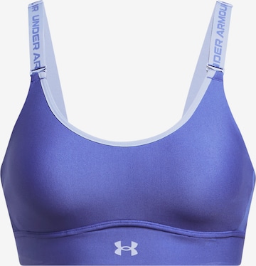 UNDER ARMOUR Bralette Sports Bra 'Infinity 2.0' in Purple: front