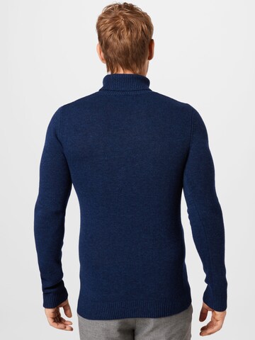 BLEND Pullover in Blau