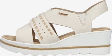 Rieker Sandal i beige