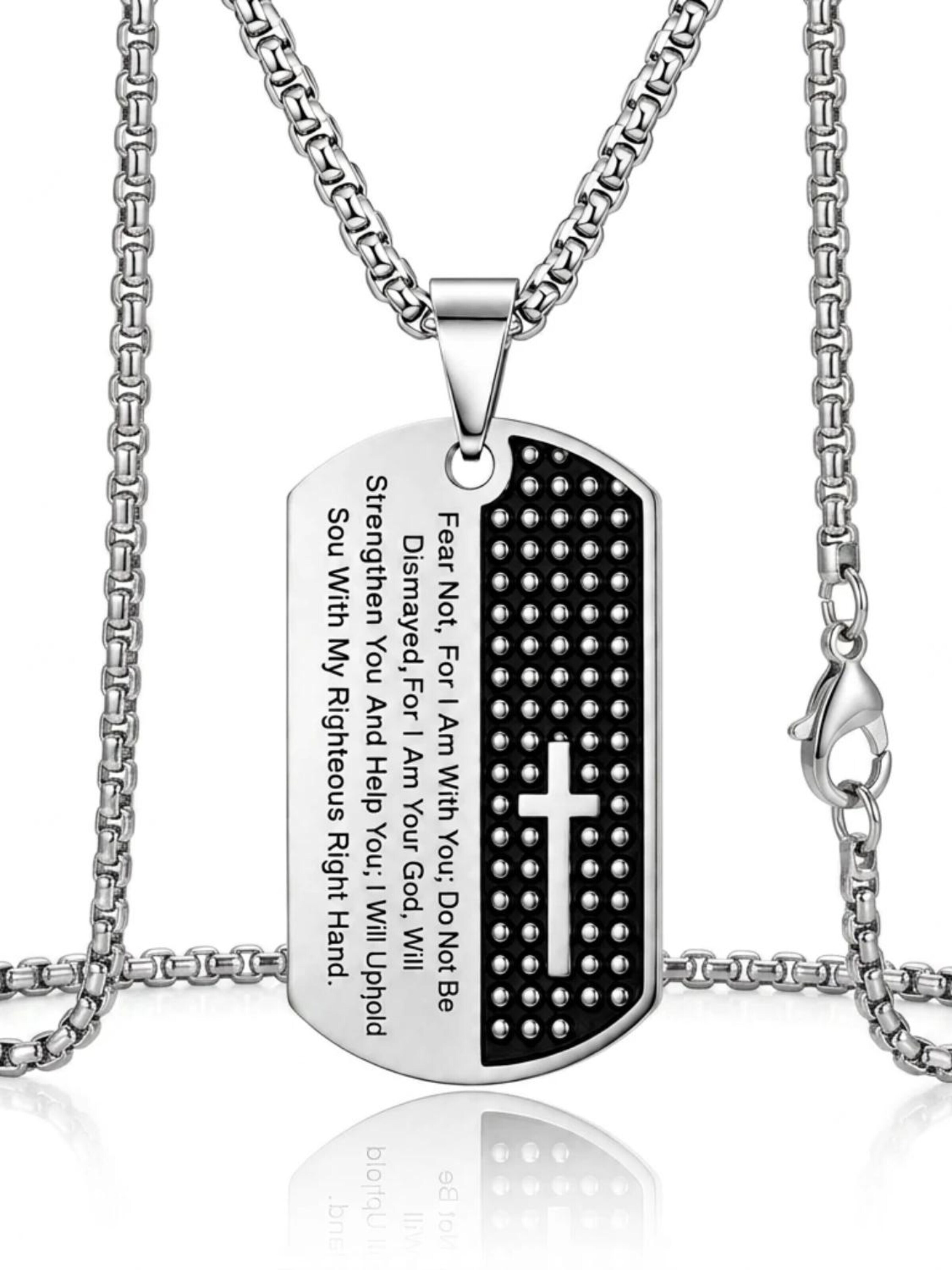 Eternal Necklace 'No Fear' in Silver
