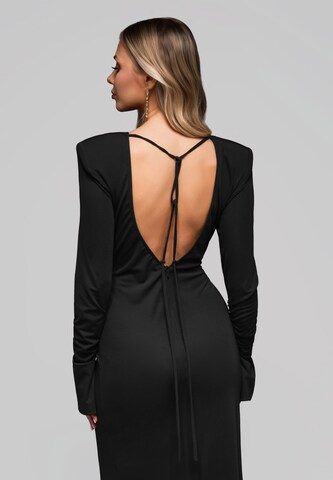 Ombre Avondjurk in Zwart