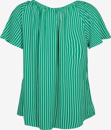 Camicia da donna 'Bella' di Zizzi in verde