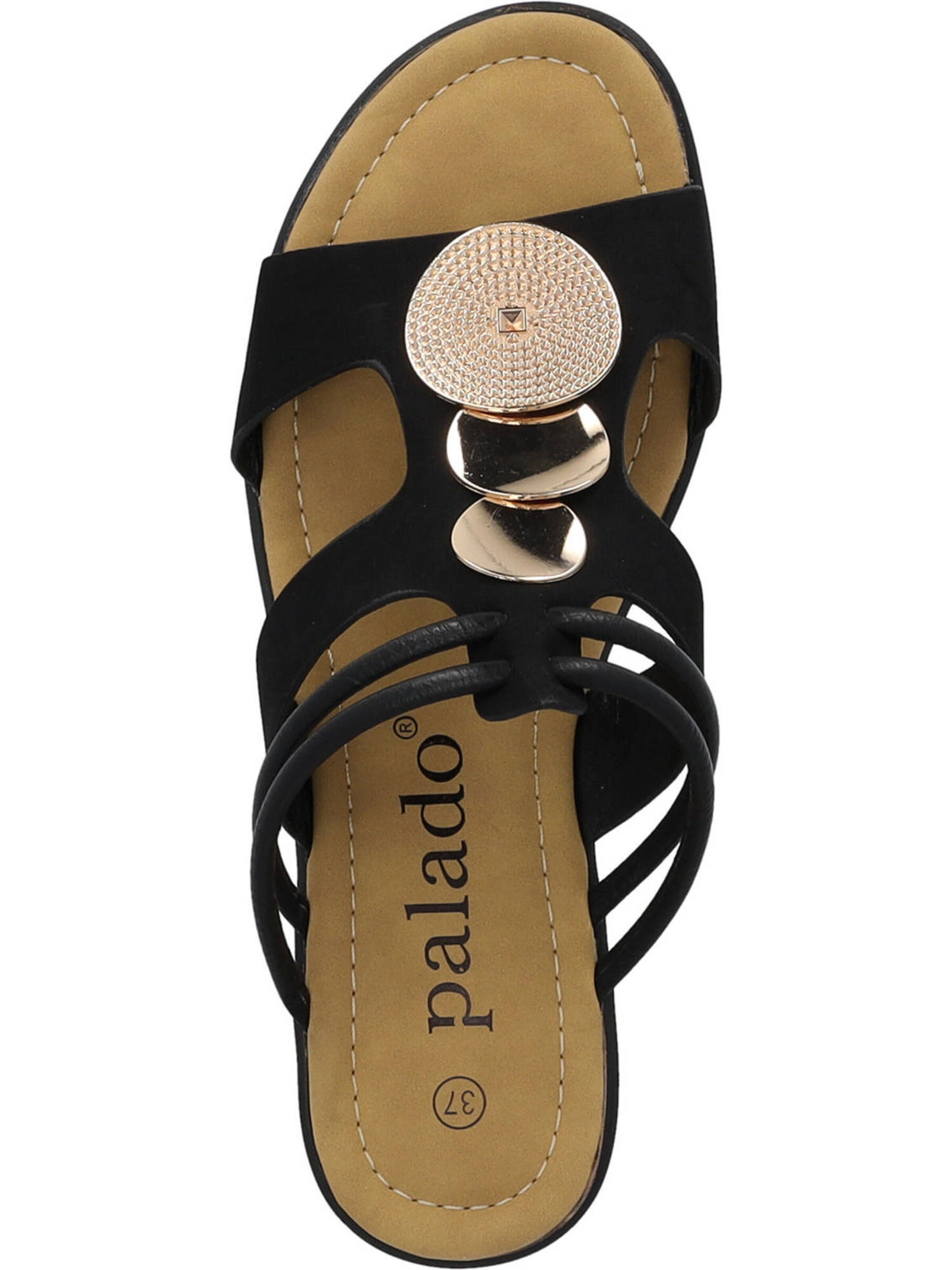 Palado Pantoletter 'Siolma' i sort