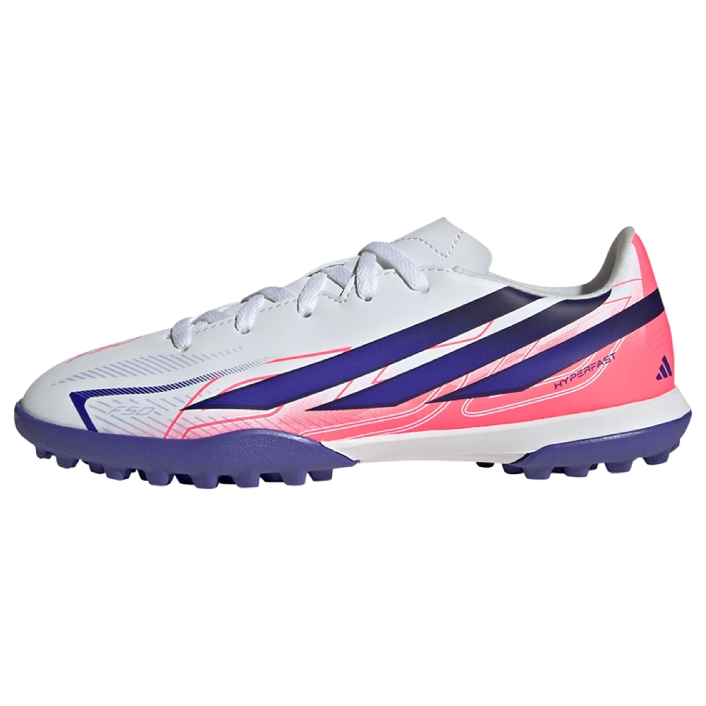 ADIDAS PERFORMANCE Sportschoen 'F50 Hyperfast Club' in Wit: voorkant