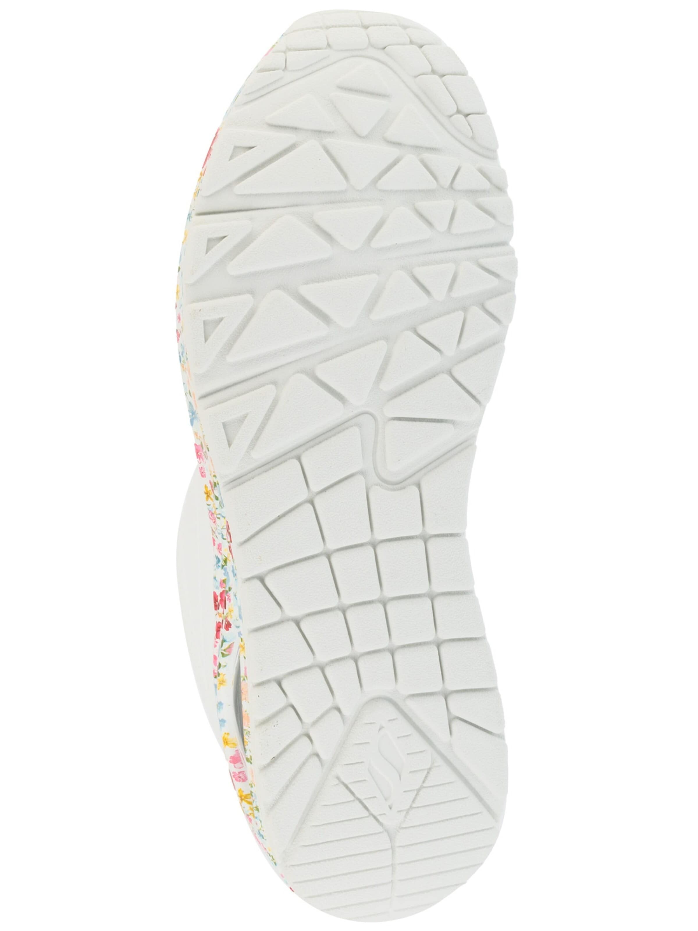 SKECHERS Slip-on 'Skechers Uno - Majestic Garden' in Wit