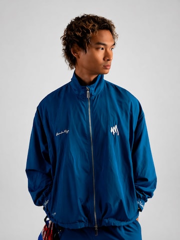 Alessandro Magno Athletic Jacket in Blue: front