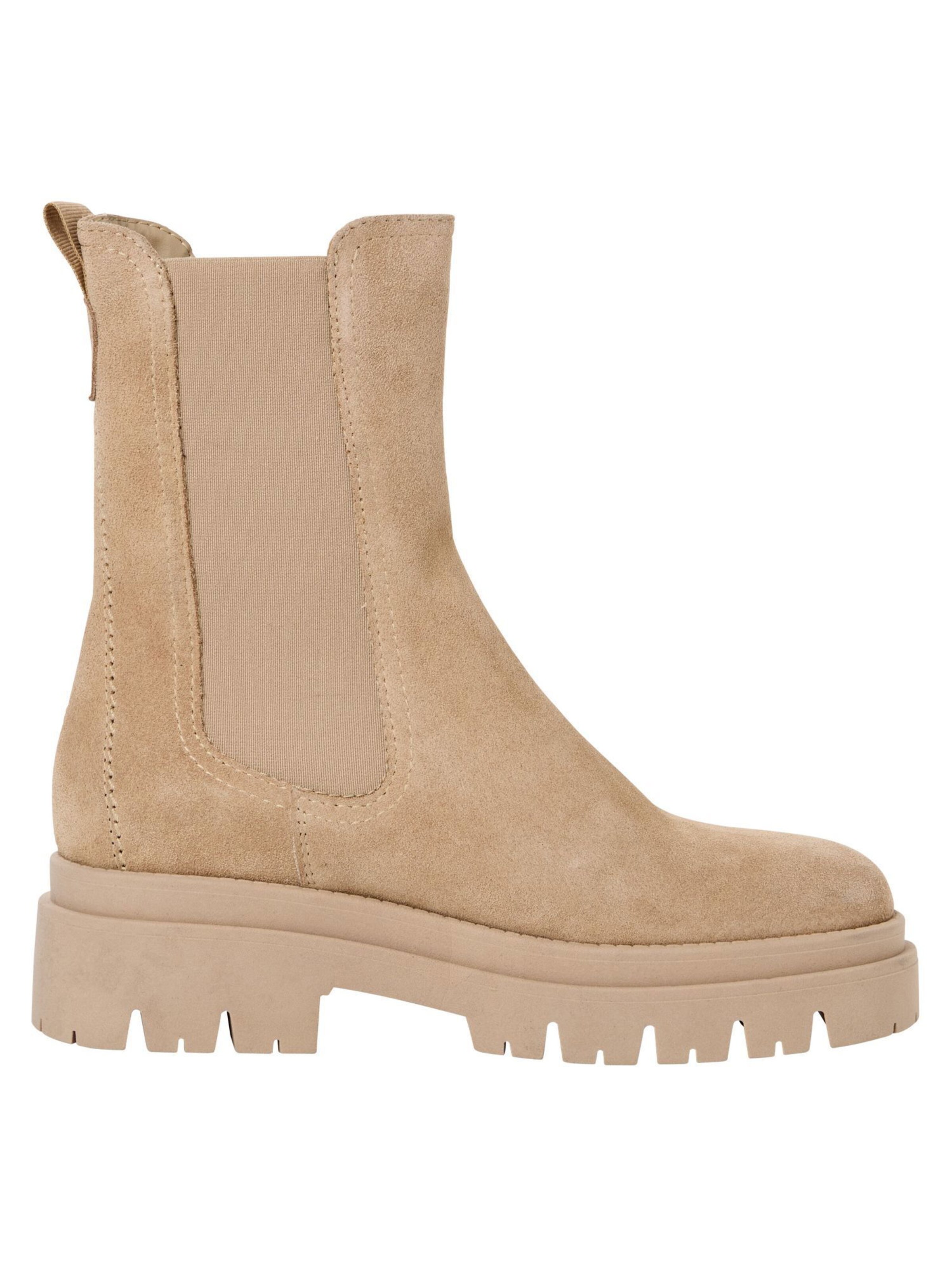 Tamaris Chelsea boots in Beige