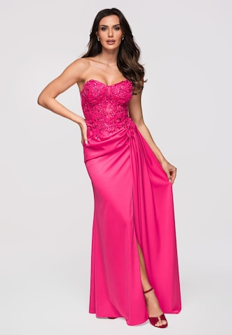 Ombre Avondjurk in Roze