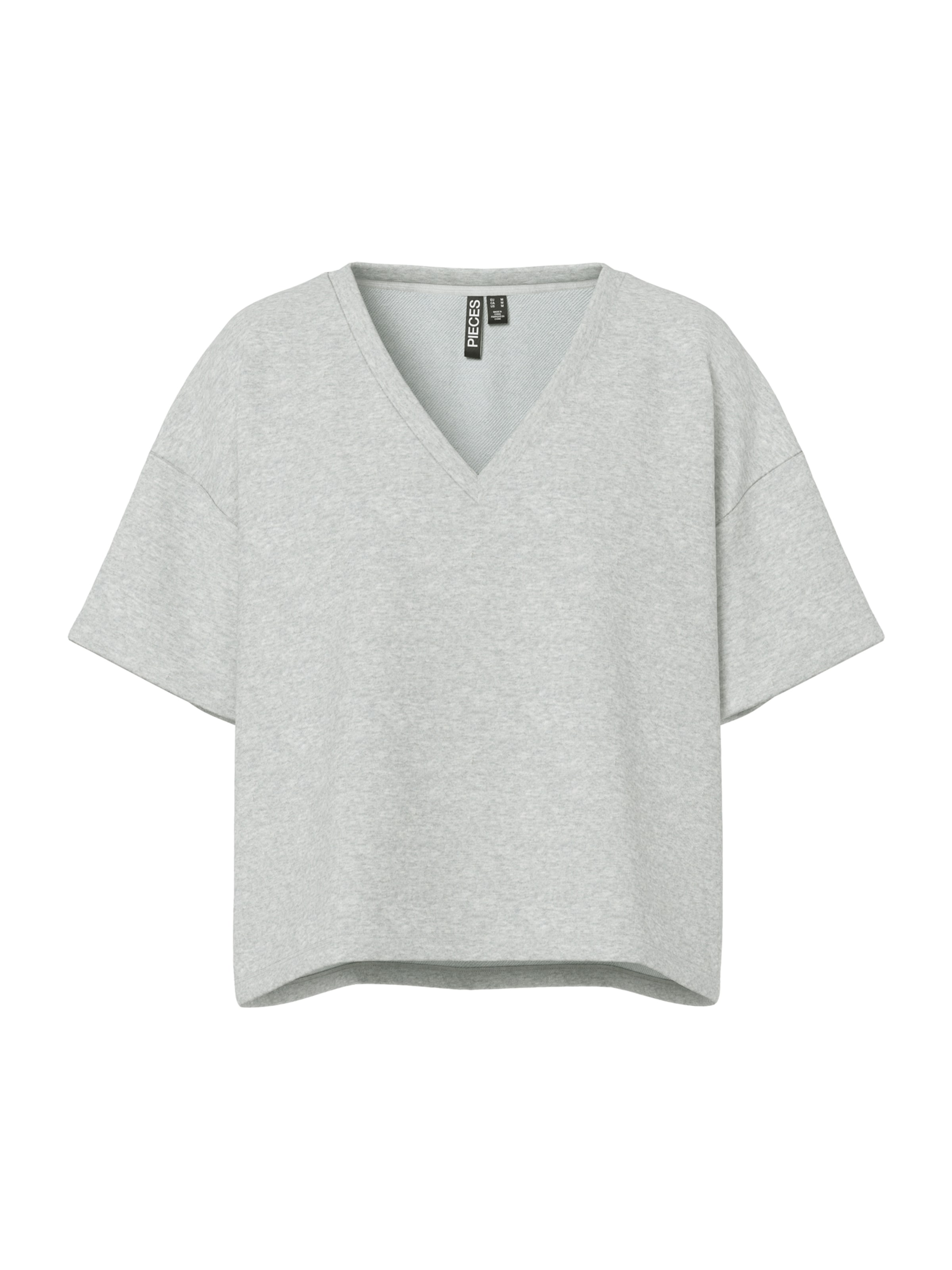 PIECES Μπλουζάκι 'PCCHILLI' σε γκρι: μπροστά