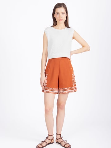 IVKO Woman Regular Trousers in Brown