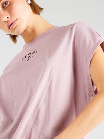 REPLAY T-Shirt in Pink