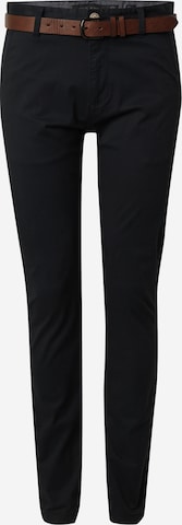 INDICODE JEANS Chino Pants 'GOWER' in Black: front