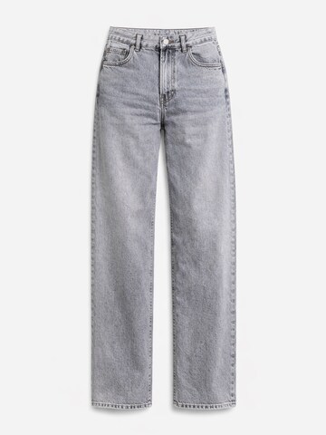 IT'S BASIC Loosefit Jeans 'NORA Skater Mid Rise Jeans' in Grijs: voorkant