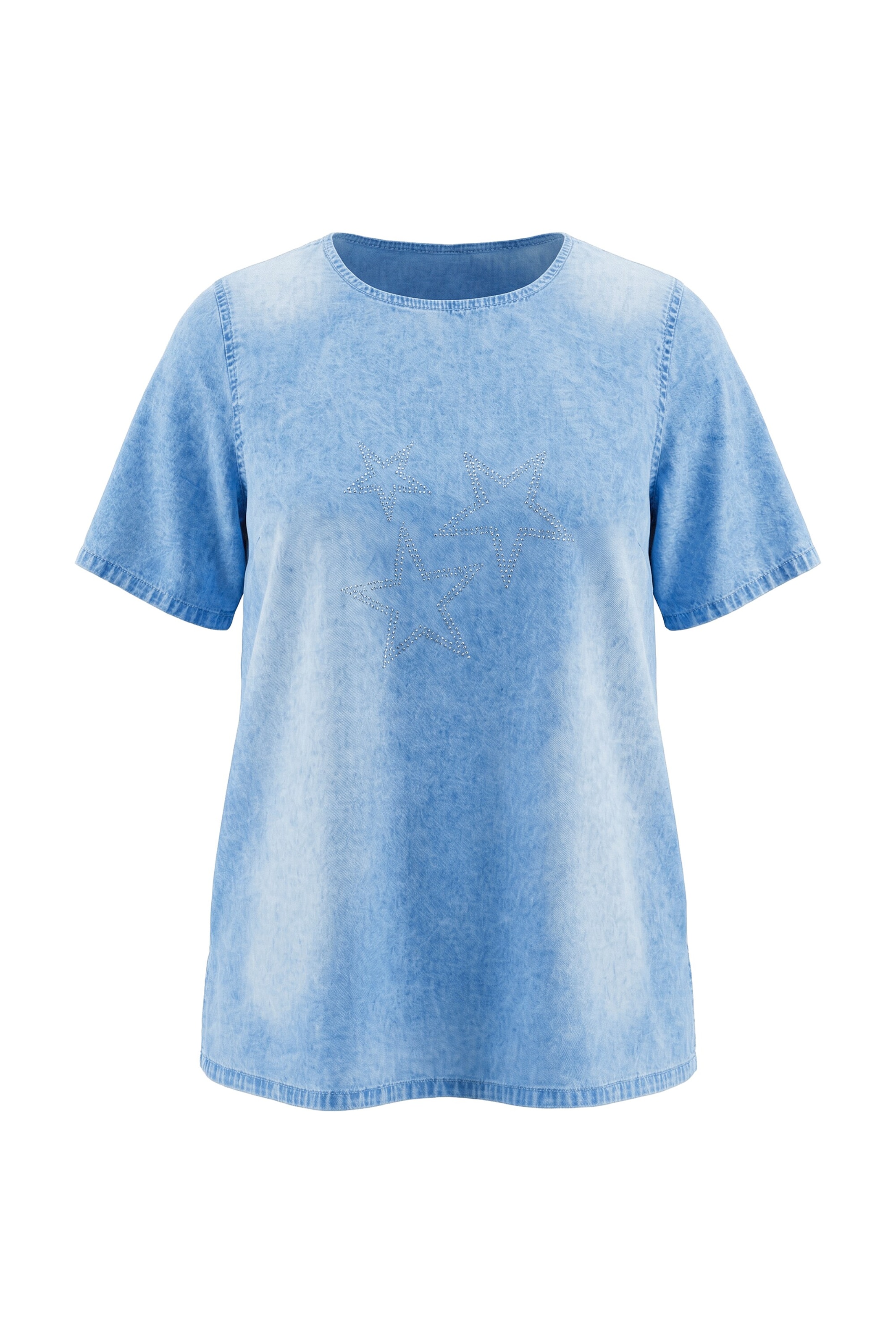 Angel of Style T-Shirt in Blau: Vorderseite