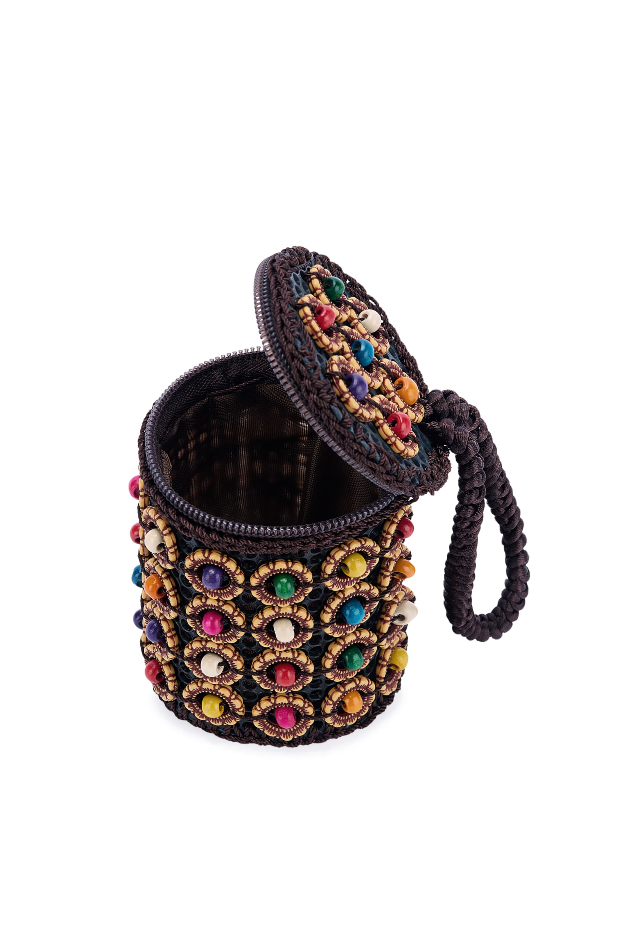 usha FESTIVAL - Bolso de noche en marrón