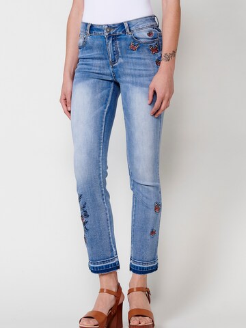 regular Jeans di KOROSHI in blu: frontale