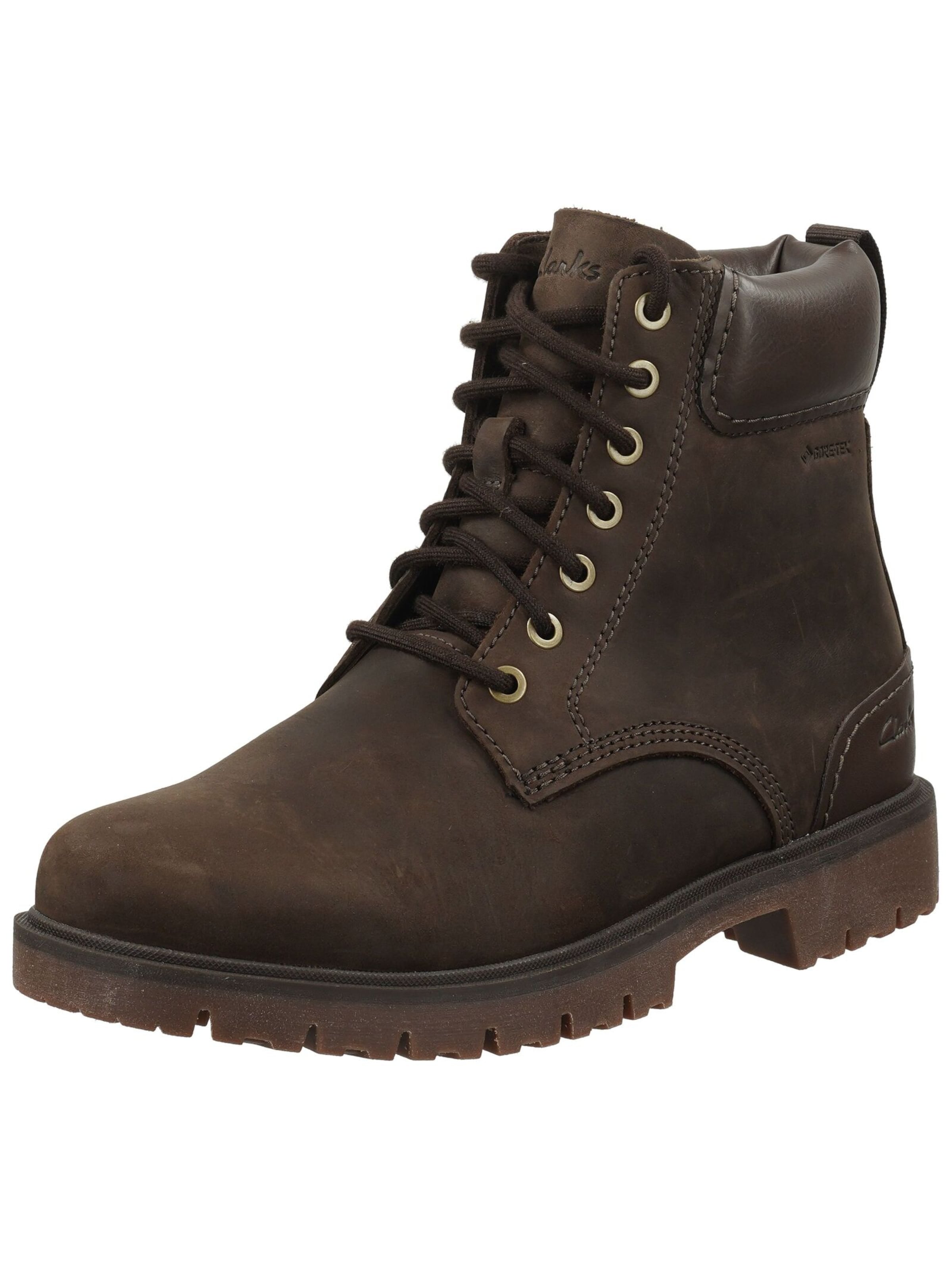 CLARKS Lace-up boot in Brown: front